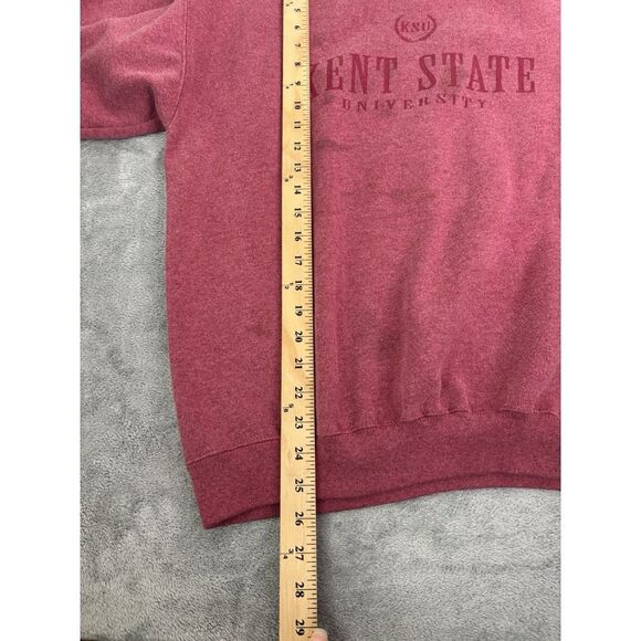 Vintage 90s Kent State University Sweatshirt Men's Size Large Red - Picture 8 of 8
